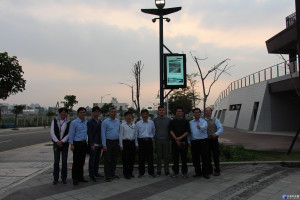 北市建置智慧路燈，增加故障自動回報、遠端控制等功能。　