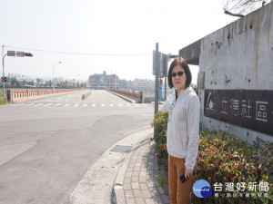 立仁橋和立仁四路已接直。林重鎣攝