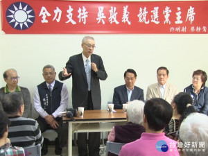吳敦義勤跑基層 造訪新竹拉票固本