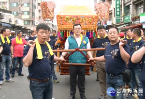 大甲媽分靈朝明宮回鑾 竹市首站竹蓮寺