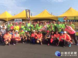 太平派出所的慢跑隊。林重鎣攝