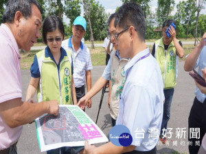 張芬郁爭取在霧峰設公園。林重鎣攝