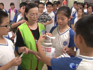 替植物人祈福 朝山國小獻愛創世