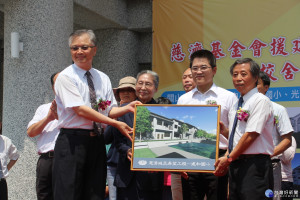 慈濟援建九校校舍及體育館，讓師生有更安全的堡壘。（圖／台東縣政府教育處提供）