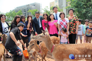 打造適合鹿群生長的鹿園　鹿港小鹿鹿搬進新家了