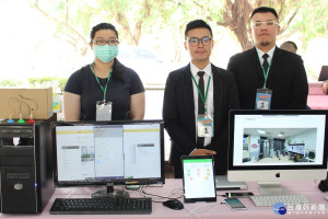 崑山科大資管系「FlinkService人車管理系統」獲得第二名。
