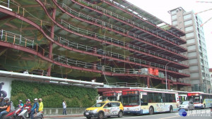 八德立體停車塔上梁　改善周邊交通