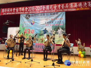 同濟會辦兒童才藝賽。林重鎣攝