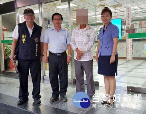 北港警方與金融機構緊密合作，成功攔阻民眾遭受詐騙，守護財產安全。（記者陳昭宗拍攝）