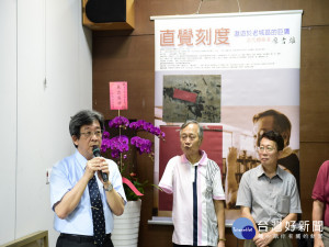 修平辦廖吉雄創作展。林重鎣攝