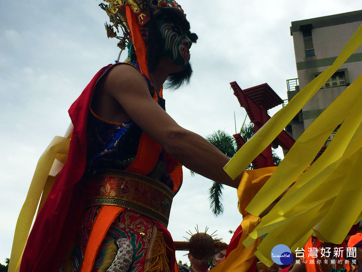 文武大眾爺祭典活動當中的陣頭表演相當吸睛。