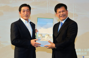 林佳龍赴日拚觀光　邀遊台中花博