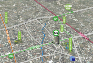市府行銷捷運綠線G5站