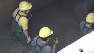 內湖大淹水會勘　疑排水設施常態積水