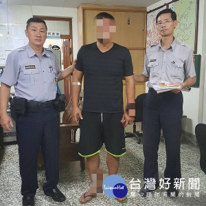 男子攜毒就醫，形跡可疑遭員警盤查起出毒品，竟辯稱是「止痛」用，遂遭警方法辦。（記者陳昭宗拍攝）