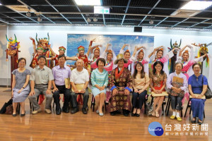 嘉義市政府文化局4樓展覽室展出「永恆的說唱－蒙藏面具文物展」