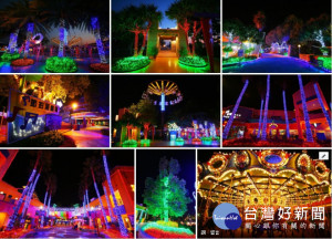 香港來台旅遊玩家MAX 邊拍邊分享中台灣越夜越美麗的遊樂景點麗寶樂園
