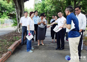 員林農工老學校遇雨則淹　讓師生相當困擾