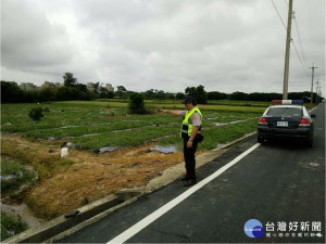 大園警方成立「護瓜專案」，結合民力巡守瓜田共同防犯宵小行竊。