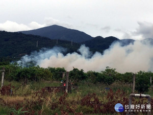 屏縣查獲露天燃燒農業廢棄物　環保局依空汙法裁處