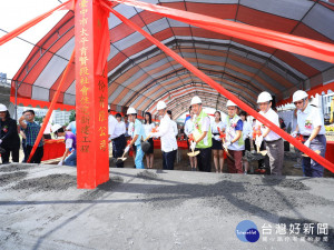 太平社會住宅動土。林重鎣攝