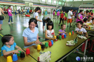親子運動園遊會　大小朋友樂在遊戲中