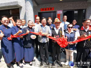 合流部落永久屋落成   受災戶在新家安居樂業