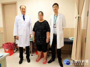 婦人因太胖動胃手術。林重鎣攝