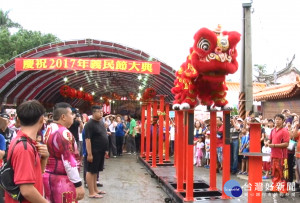 輪值義民祭典區 金山寺食福宴吃平安