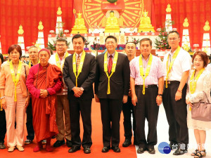 靈鷲山水陸空大法會     特勤隨扈學校加入護持