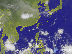 今日全台各地天氣普遍多雲到晴，溫度都可來到31至34度，台東地區、恆春半島因受到對流雲系發展旺盛，會有短暫強降雨發生。（圖／中央氣象局提供）