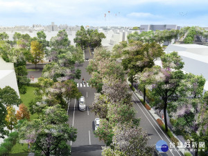 桃園市觀音區草漯市地重劃第一、三、六區整體開發示意圖。