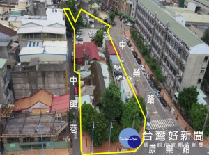 桃園市中壢區興南段中壢老小段100地號等10筆土地都市更新。