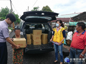 關懷弱勢　屏警結合民間捐贈清寒家庭物資渡過難關