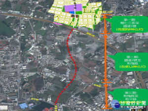 桃園區延平路延伸至八德區和平路道路新闢工程圖。