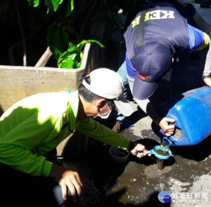 衛生局呼籲民眾清除積水容器，避免病媒蚊孳生。（圖／高雄市政府衛生局提供）