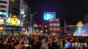 2017台北燈節，西門捷運商圈 （圖／台灣好新聞資料照）
