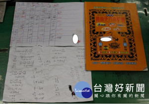 雲林縣檢警聯手同步執行搜索，帶回10名組頭，並扣得六合彩簽單等犯罪證物。（地方中心翻攝）