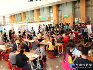 就業服務處將於15日在市府6樓大禮堂舉辦「新北市聯合徵才活動」 
。（圖／勞工局提供）
