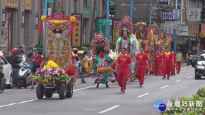 蘆洲36尊神將繞境　千人行腳護台灣