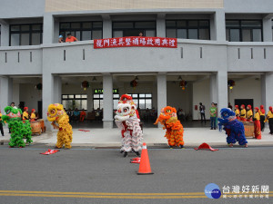 龍門漁具整補場落成啟用　陳光復：期許能帶動周圍地方發展