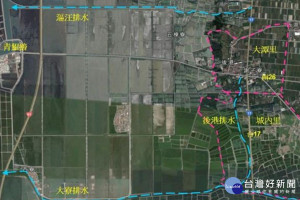 改善七股後港排水，新建水門工程將設置13座水閘門。