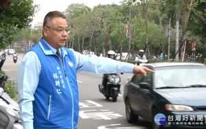 光復路汽機車爭道 林耕仁盼增設機車道
