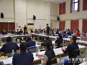 太平警方舉行校園反毒座談會。林重鎣攝