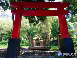 達卡努瓦日本神社入口。（圖／高雄市政府工務局提供）