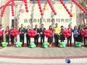 竹光國中專科大樓落成 翻轉教育新基地