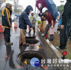 中壢區環中東路雨水下水道完工，立即發揮改善龍岡地區排水功效。
