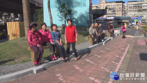 髒亂點變綠地公園　三重光明里民樂開懷