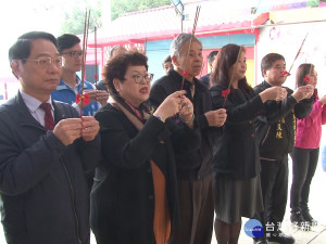 關聖帝君得道1859週年 副市長上香祝賀