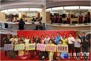 宜蘭縣政府為民服務中心暨1999專線升級啟用。（圖／記者陳木隆攝）